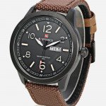 NAVIFORCE NF9101M Watch Fibre Strap With Day & Date
