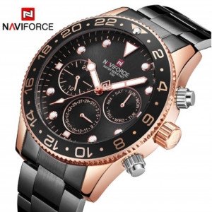 NAVIFORCE NF9147M Chronograph Watch Chain Strap
