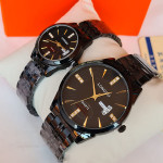 Longbo Original Couple Watches With Day & Date
