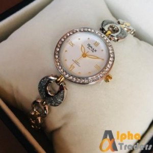 Omax JES 972 Women Chain Analog Watch