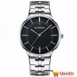 Curren M8106 Watch Chain Strap With Date