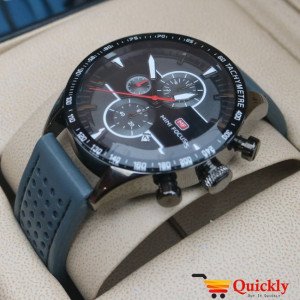 Mini Focus MF0002G is a Men Leather Chronograph Watch