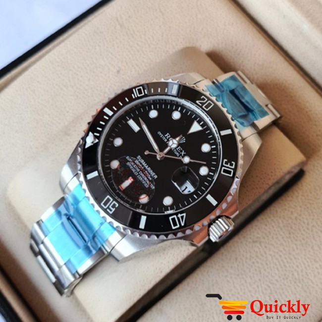 Rolex Submariner Watch Chain Strap With Date Wrist Watch