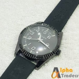 Rolex Watch Leather Strap With Date