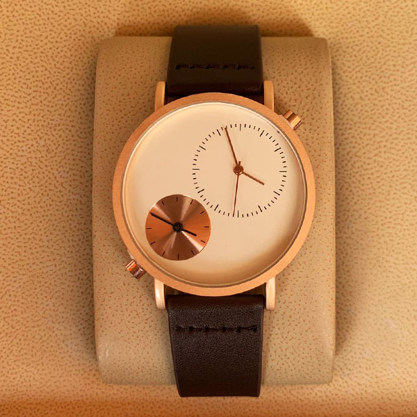 Tomi T079 Men Leather Watch With Beautiful Dial