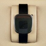 Tomi T077 Men Black Dial Leather Strap Watch