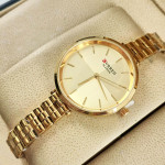 Curren C9043L Ladies Watch Gold Chain Strap Wrist Watch