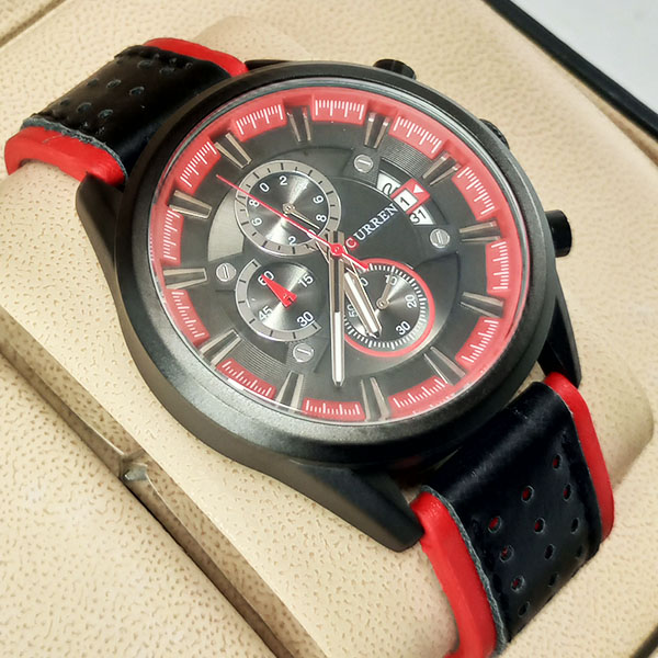 Curren M8290 Watch Chronograph Original Watch With Date