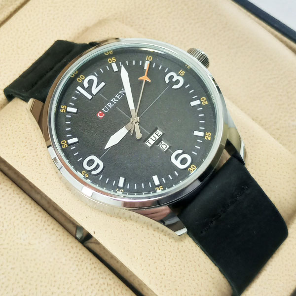 Curren M8265 Men's Watch Leather Strap