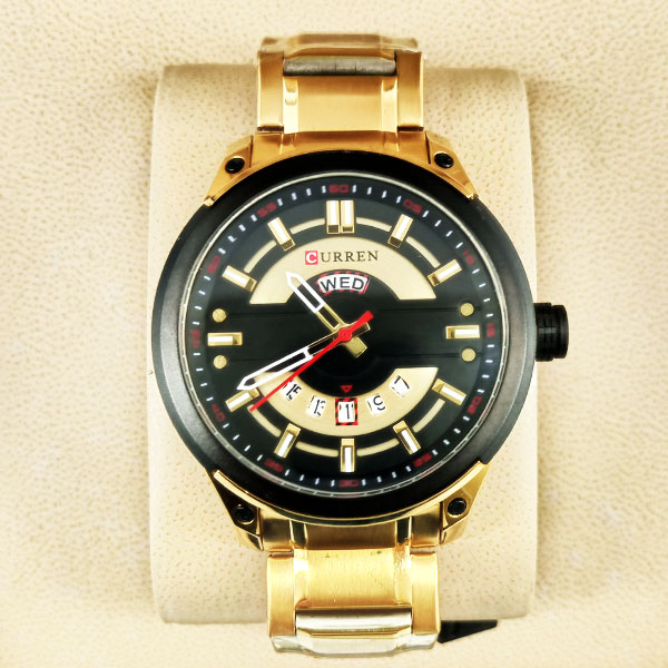 Curren 8319 Men Golden Chain Watch Online Shopping With Amazing Features