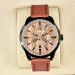 Curren M8211 Men's Watch  Brown  Leather Strap