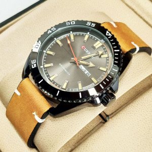 Curren M8272 Men's Watch Leather Strap