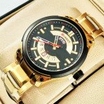 Curren 8319 Men Golden Chain Watch Online Shopping With Amazing Features
