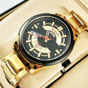 Curren 8319 Men Golden Chain Watch Online Shopping With Amazing Features