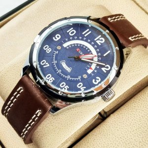 Curren M8267 Men's Watch Leather Strap