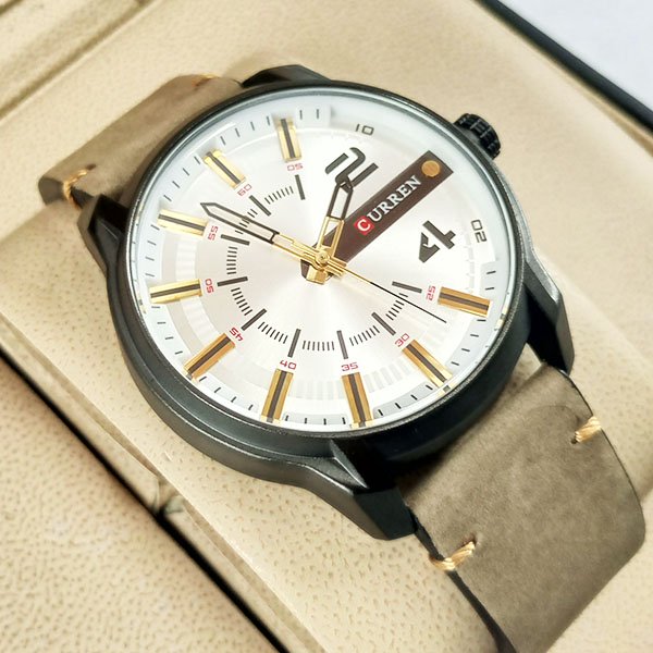 CURREN 8306 Men Watch Famous Luxury Brand Military Mens Watch