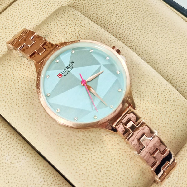Curren C9047L Rose Gold Ladies Wrist Watch