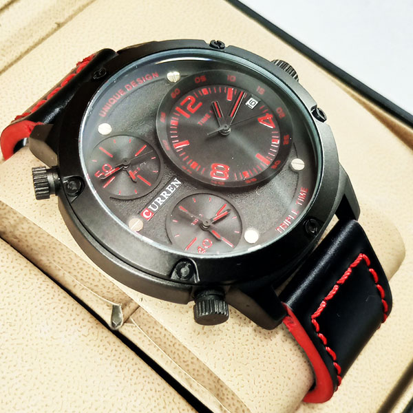 Curren M8262 Watch Original Watch Triple Time