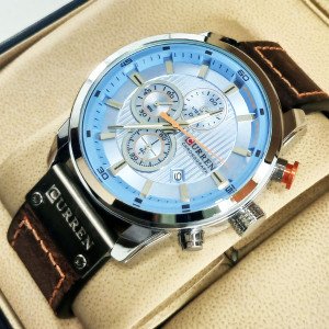 Curren M8291 Watch Chronograph Original Watch With Date