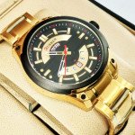 Curren 8319 Men Golden Chain Watch Online Shopping With Amazing Features