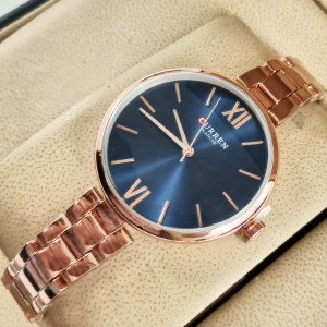 Curren C9017L Ladies Rose Gold Strap Wrist Watch