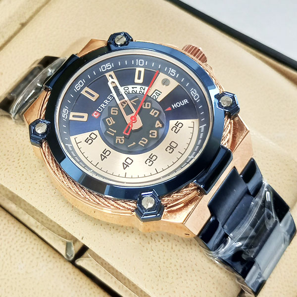 Curren 8345 Is Men Chain Digital Original Watch Online