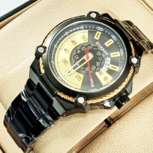 Curren 8345 Is Men Chain Digital Original Watch Online in Pakistan
