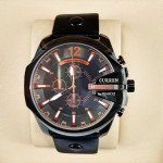 Curren M8176 Leisure Style Fashion Watch With Black Band