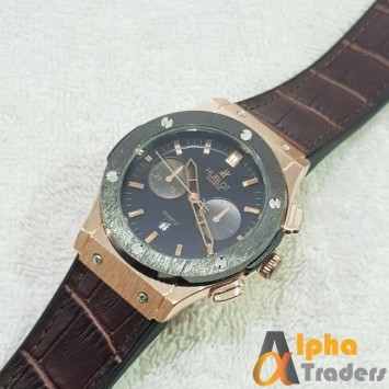Hublot 882888 Watch Leather Strap Texture Wrist Watch