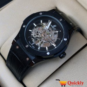 Hublot 582896 Men Leather Original Watch
