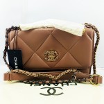 Chanel Ladies Hand & Shoulder Bag Brown Color QB00538
