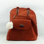 Bag Pack For Girls Orange Color QB00574