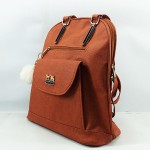 Bag Pack For Girls Orange Color QB00574