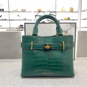 Charles & Keith CK2-30781195 Original Ladies Hand Bag Green Color