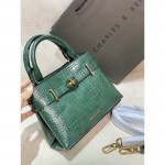 Charles & Keith CK2-30781195 Original Ladies Hand Bag Green Color