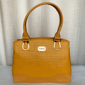 Female Hand & Shoulder Bag Yellow Color QB00275