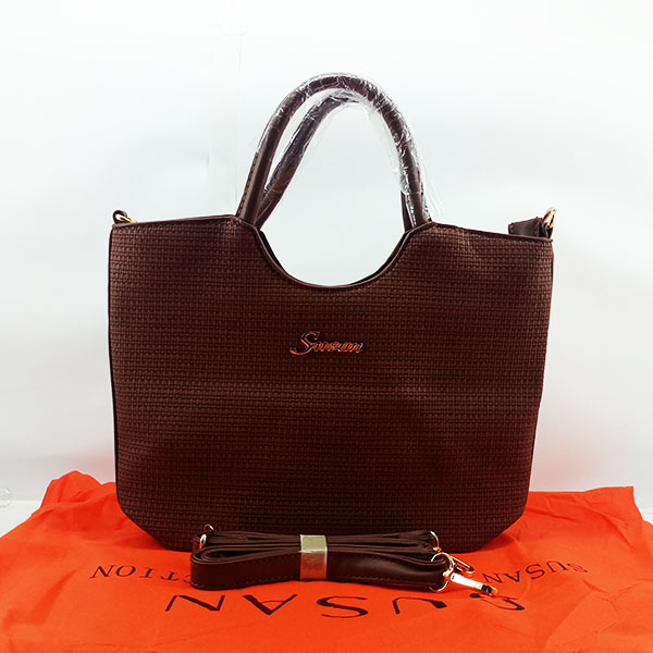 Susan Ladies Shoulder Bag 3 Piece With Branded Shopping Bag QB00584