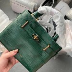 Charles & Keith CK2-30781195 Original Ladies Hand Bag Green Color