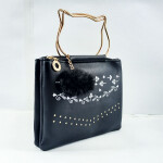 Small Hand Bag for Girls Black Color QB00413