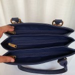 Female Hand & Shoulder Bag Blue Color QB00276