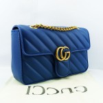 Gucci Ladies Shoulder Bag With Box Blue Color QB00540