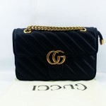 Gucci Ladies Shoulder Bag With Box Black Color QB00542