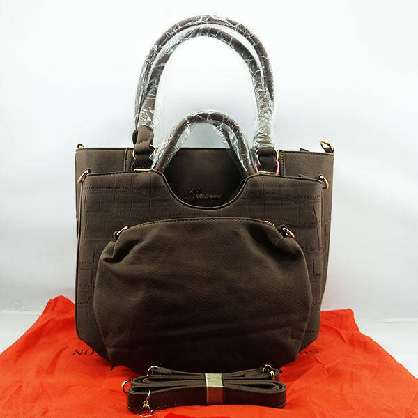 Susan Ladies Shoulder Bag 3 Piece With Branded Shopping Bag QB00588