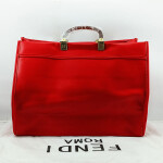 Fendi Ladies Hand Bag  Red Color QB00408