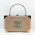 Chanel Ladies Handy Fancy Bag Brown Color QB00549