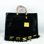 Fendi Ladies Hand Bag Black Color QB00409