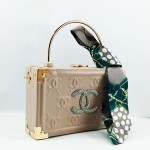 Chanel Ladies Handy Fancy Bag Brown Color QB00549