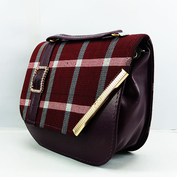 Ladies Hand & Shoulder Bag Multi Color QB00458
