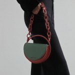 Charles & Keith CK2-70780913 Replica Ladies Hand Bag Green Color
