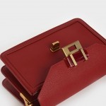 Charles & Keith CK2-80781405 Replica Ladies Hand Bag Red Color With Leather Stripe